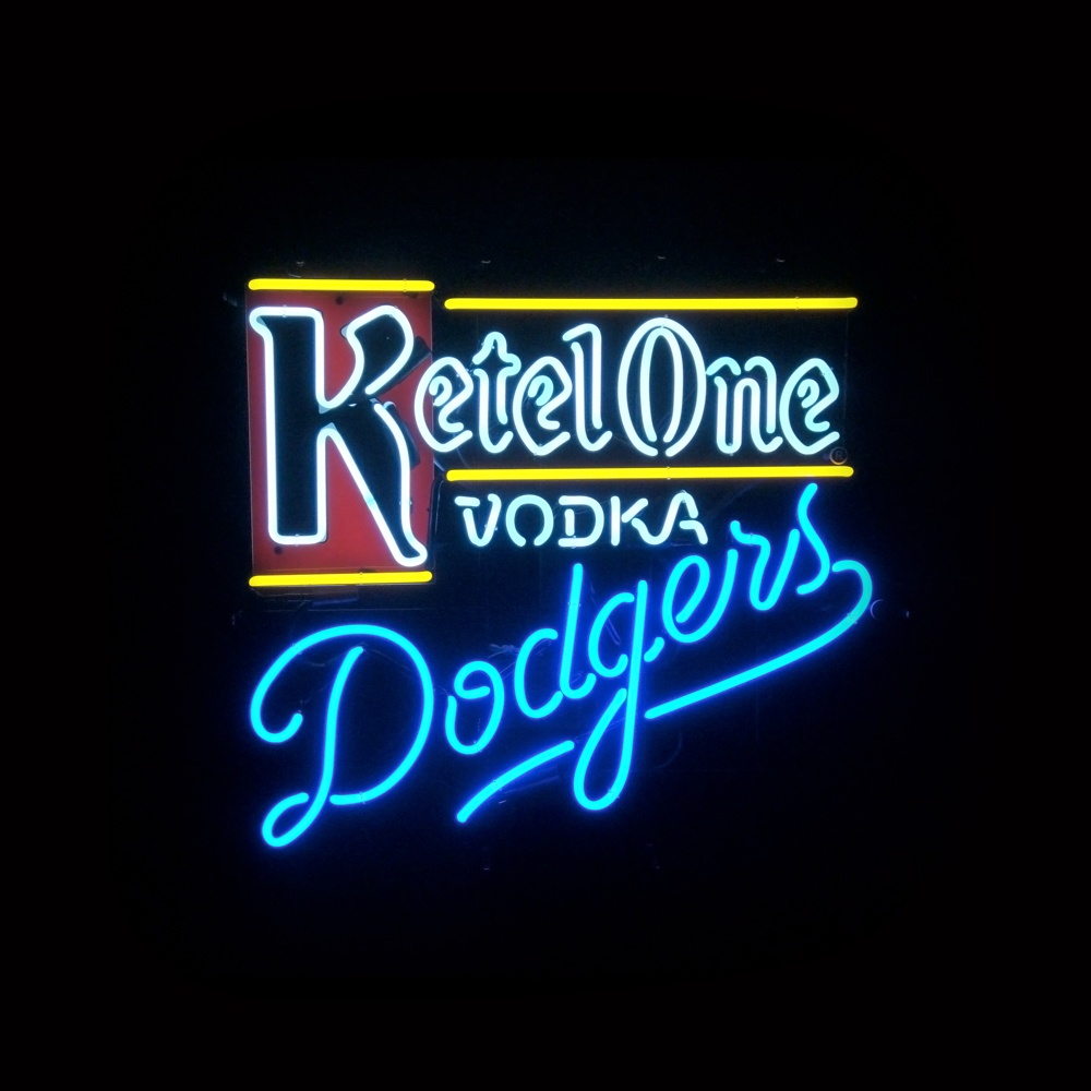 Ketel One Vodka Dodgers Neon Sign